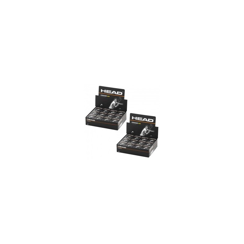 ¡¡ 2x1 !! Caja de pelotas Head (Dos puntos amarillos)