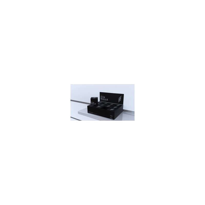 Caja de pelotas Eye Rackets (Dos puntos amarillos)
