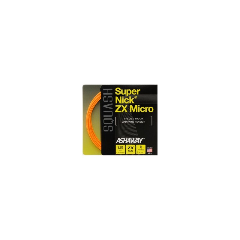 Cuerda Ashaway Supernick ZX Micro (Naranja)